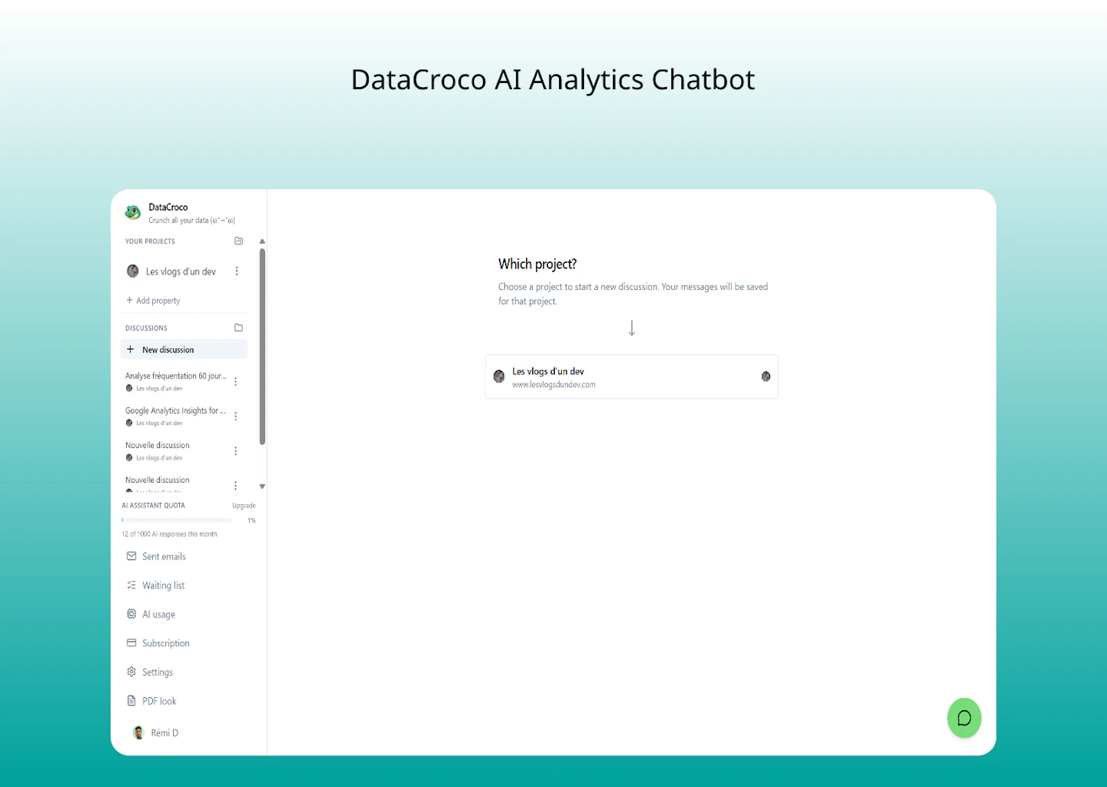 DataCroco screenshot 6