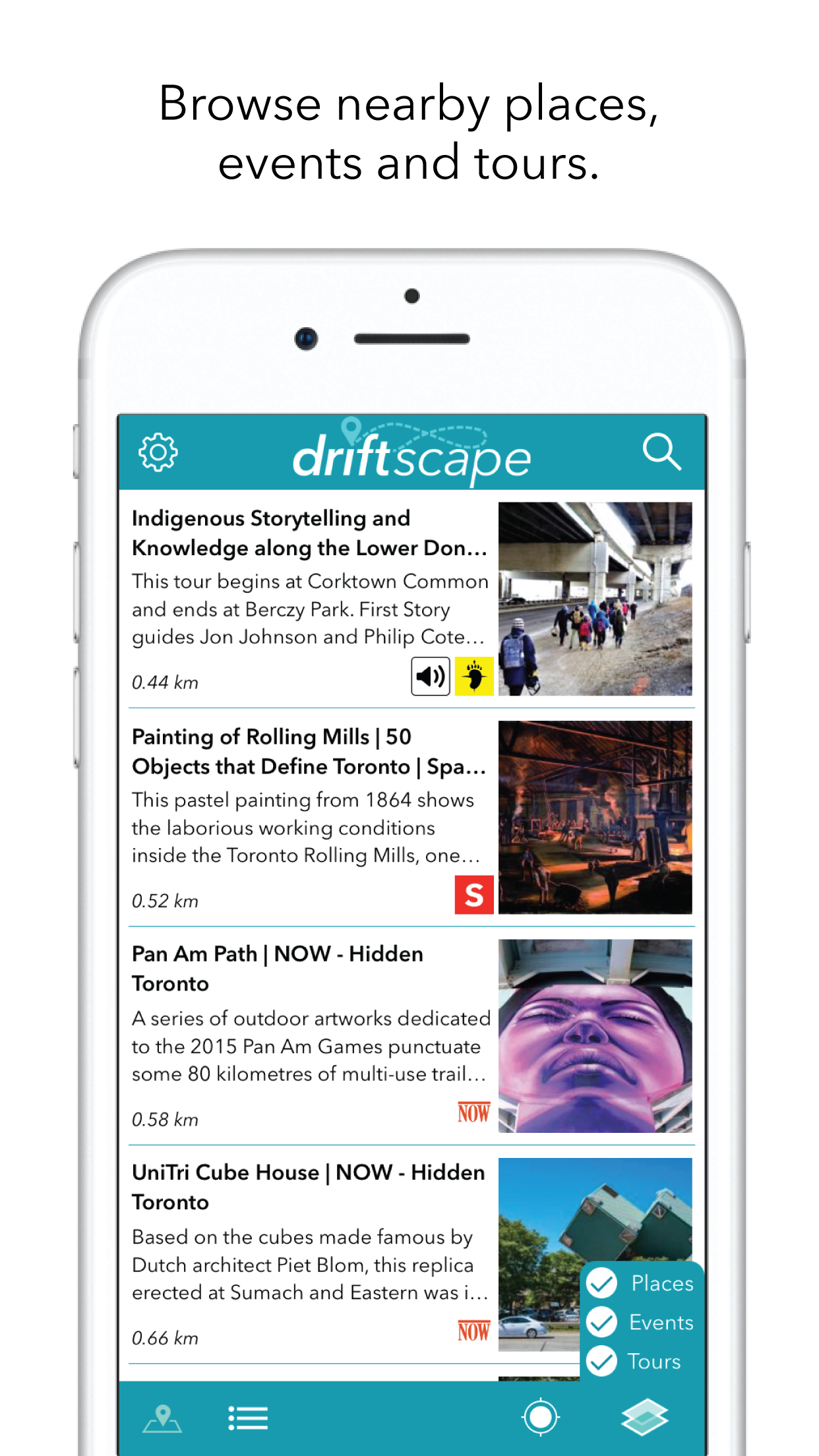 Driftscape App gallery image