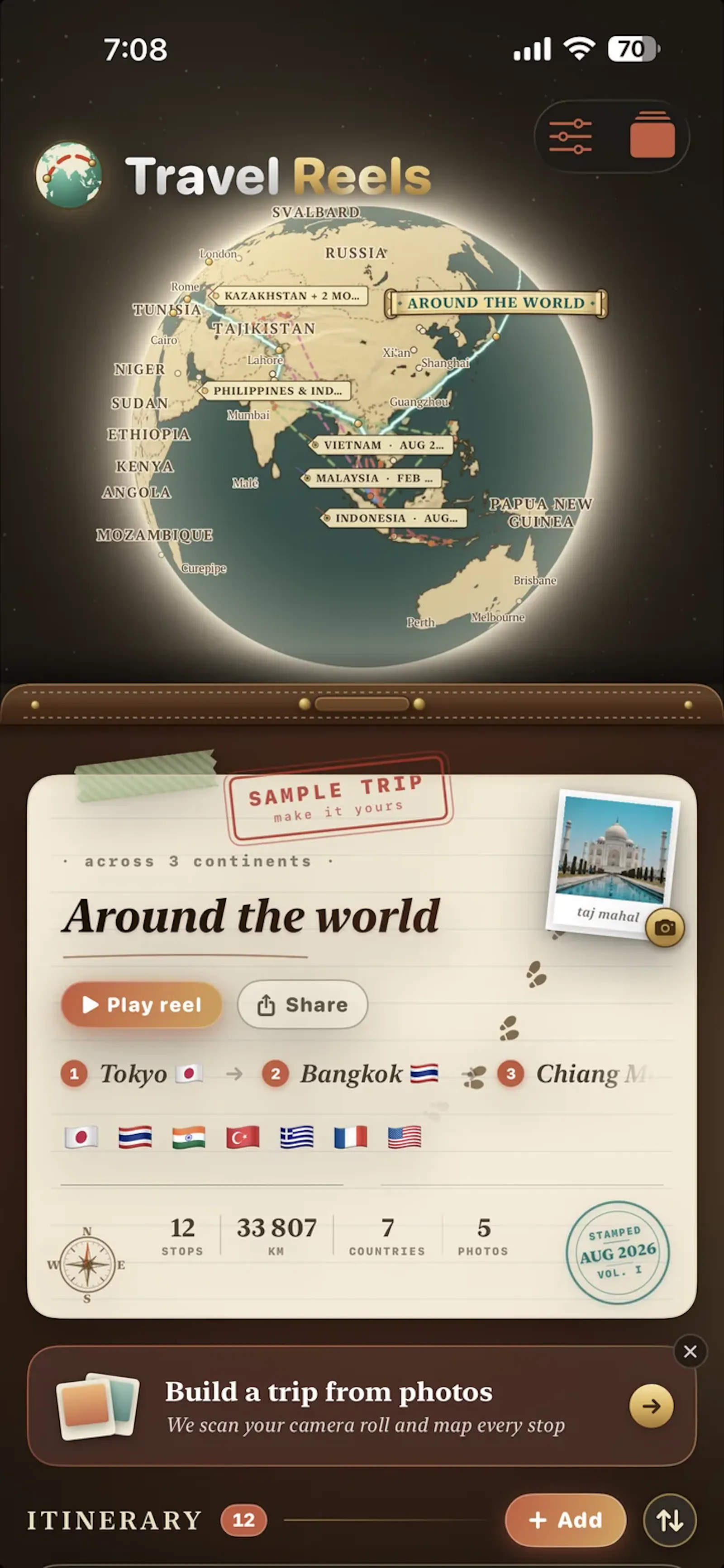 Travel Reels screenshot 2
