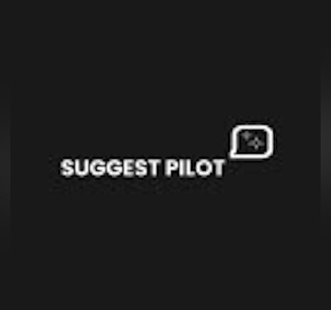SuggestPilot - Powered by Groq api - Product Hunt launch logo and brand identity