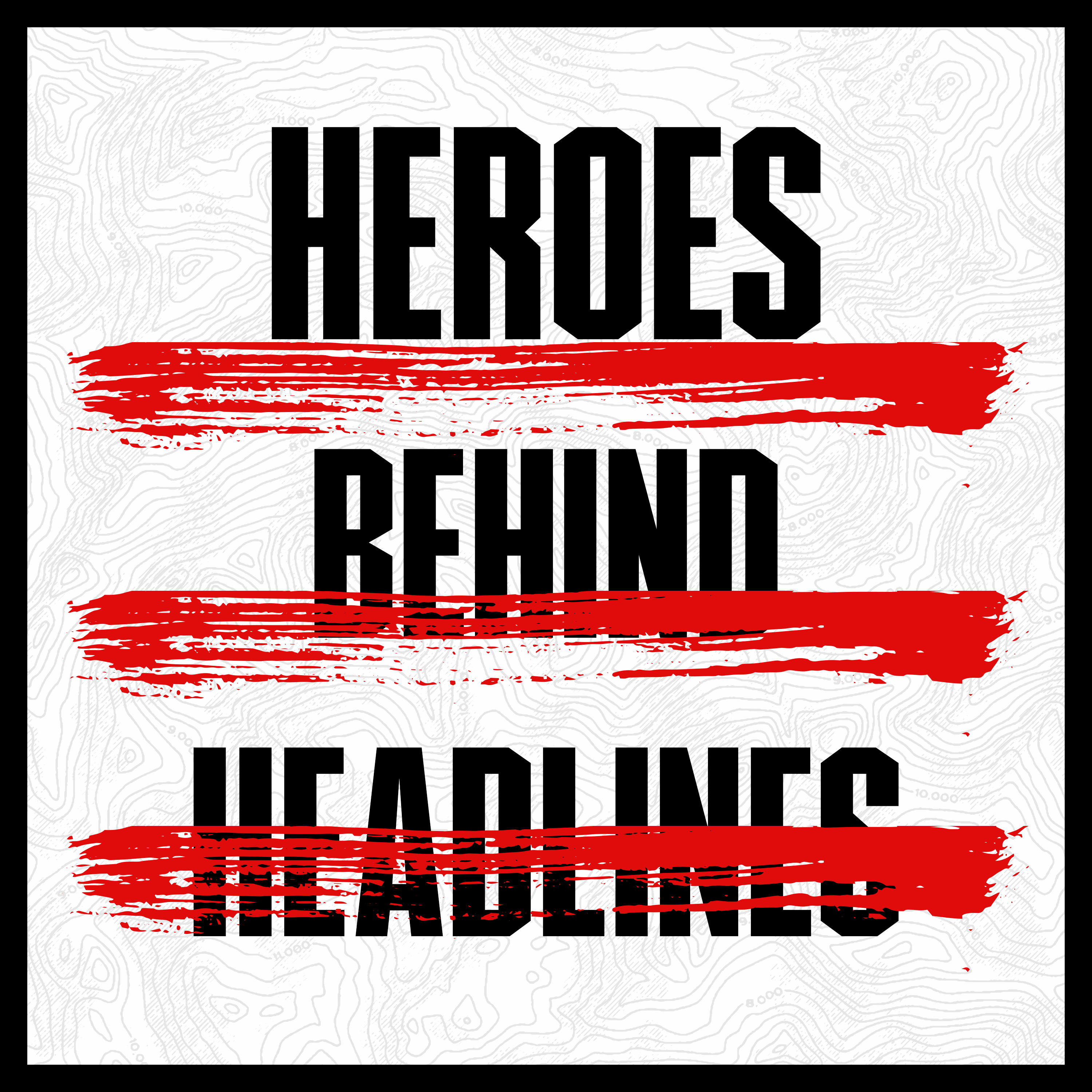 Heroes derrière les titres du podcast