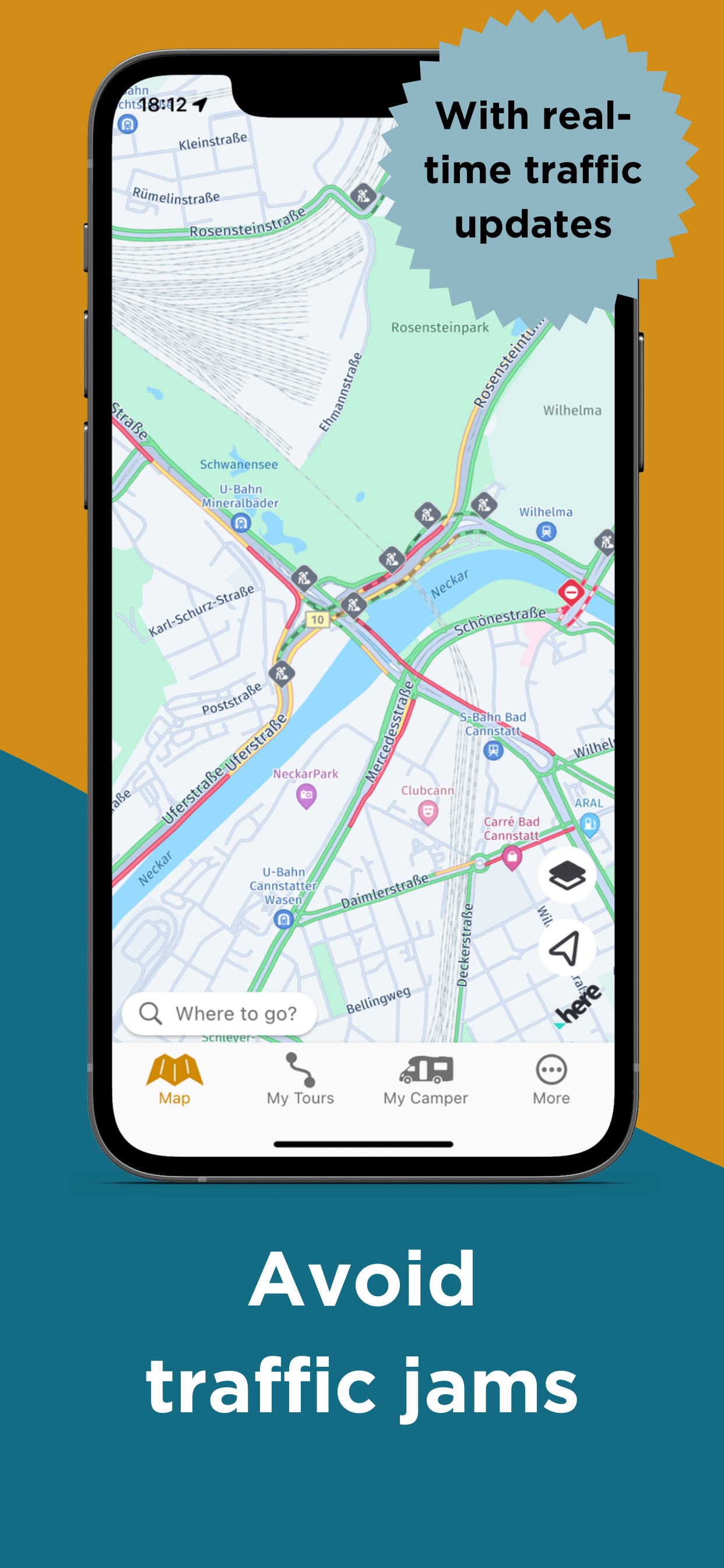 FlyGge -navigatie -app voor campers - Reis gewoon flygge media 3