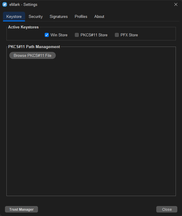 Trexo PDF Signer - Screenshot 4 showing product features and functionality