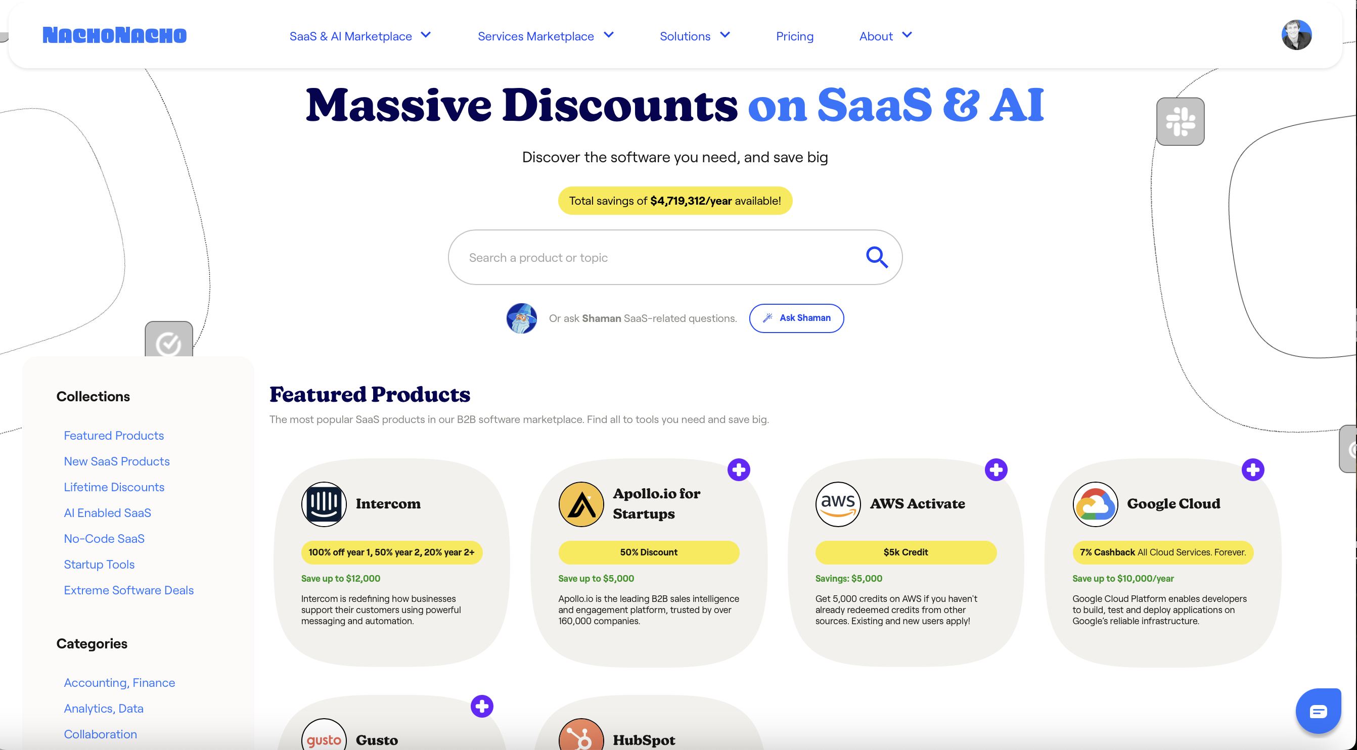 NachoNacho B2B SaaS & AI Marketplace gallery image