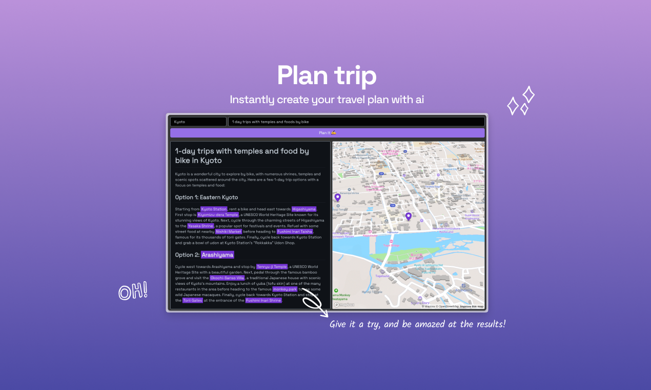 Plan trip gallery image
