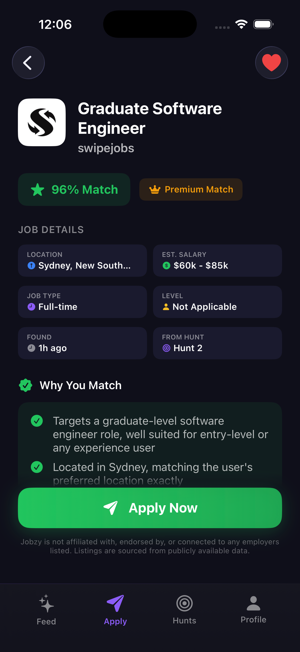 Jobzy AI - Find & Apply gallery image