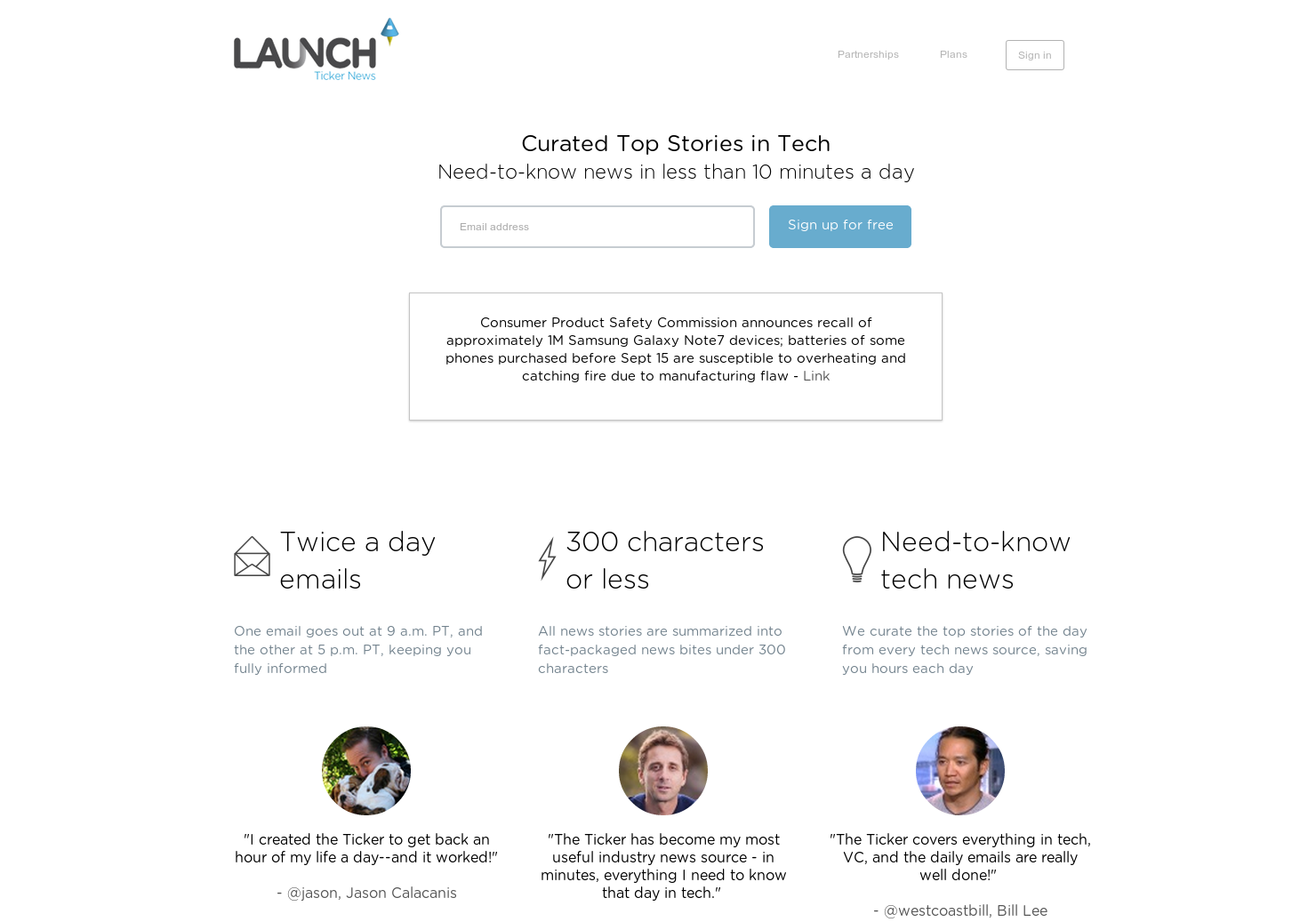 Launchticker Stories gallery image