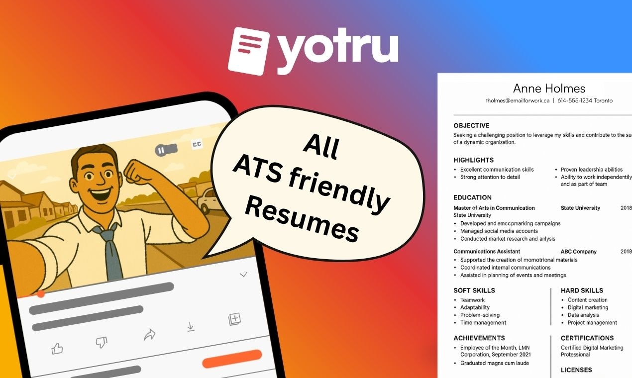 Yotru - AI ดำเนินการต่อที่ผ่าน ATS และเข้าสู่มือของนายหน้า media 6