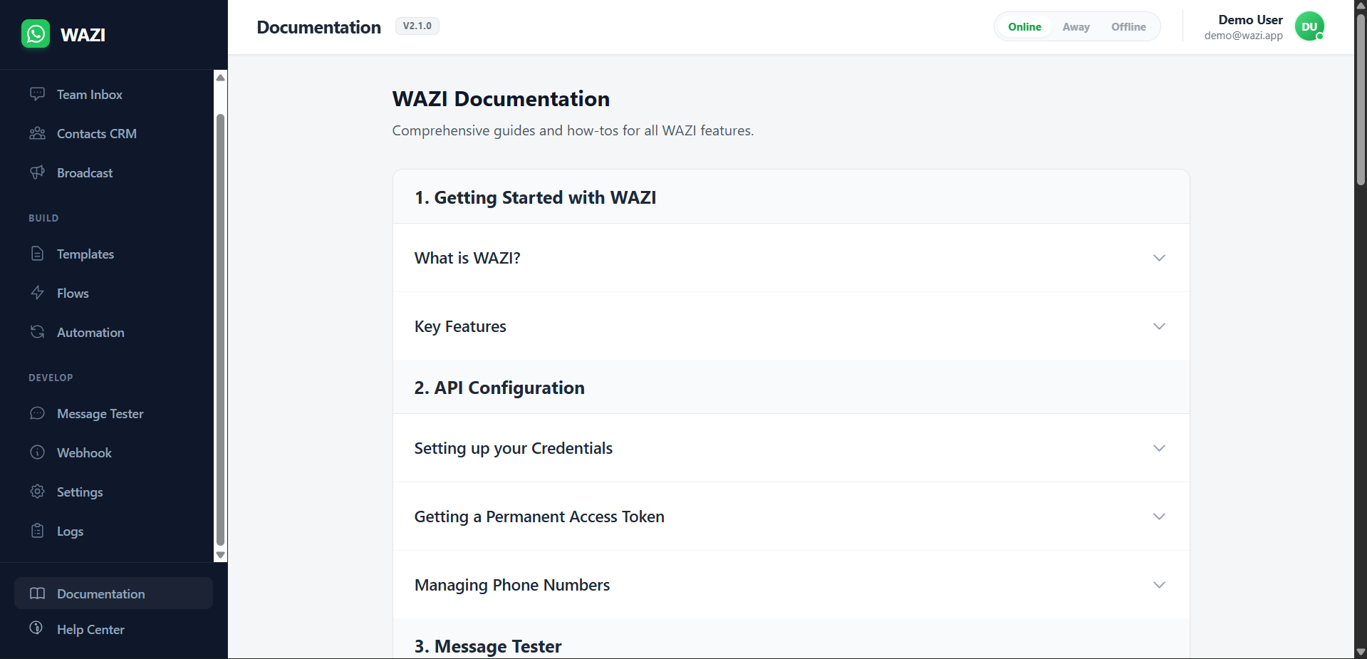 WAZI - Open Source WhatsApp Automation gallery image
