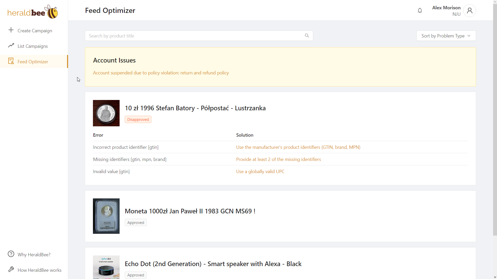 Heraldbee - Google Shopping for Shopify gallery image