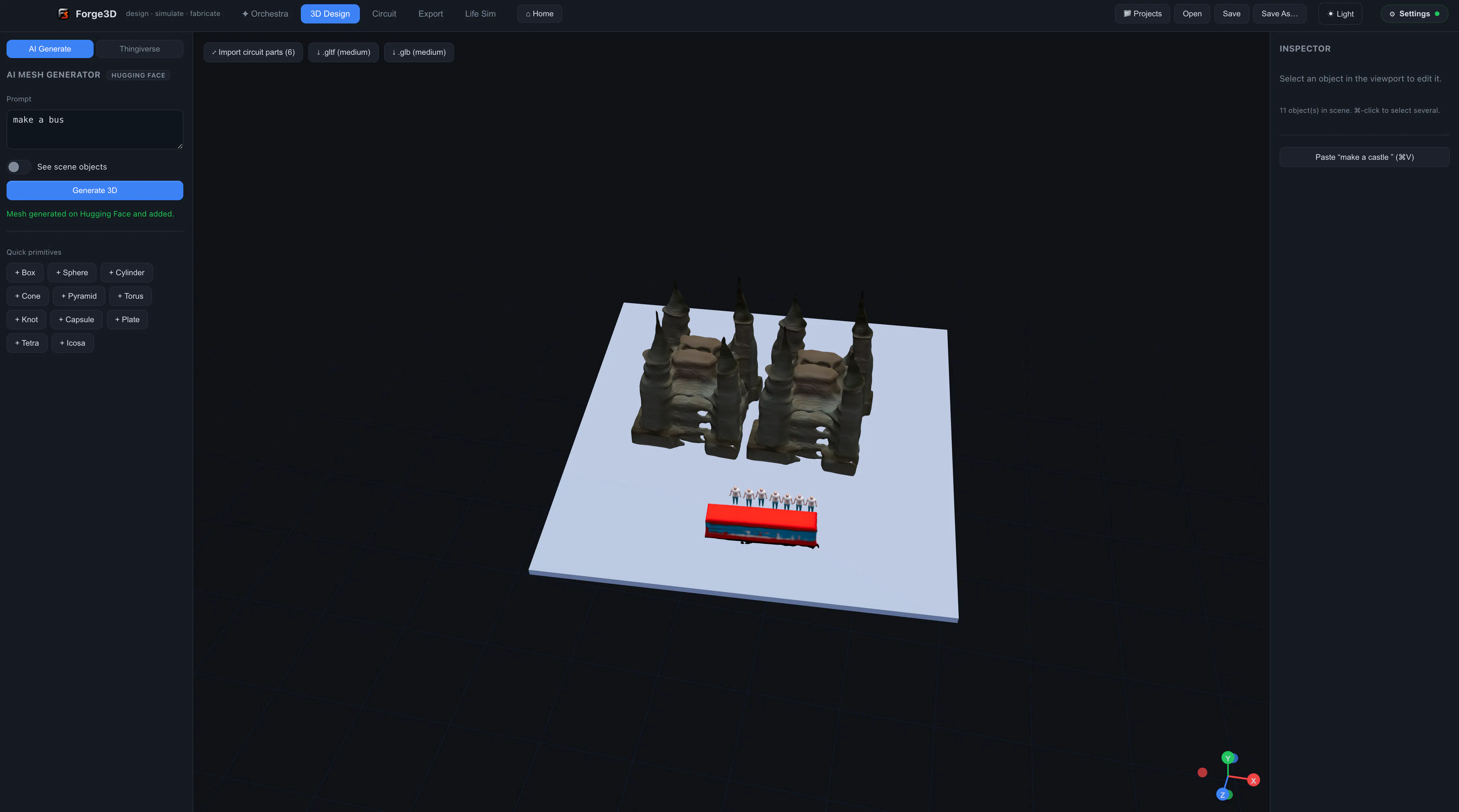 Forge3d 1.0 gallery image