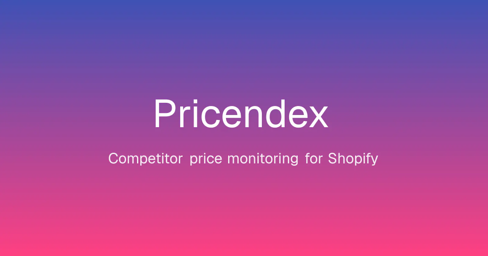 Pricendex screenshot 1