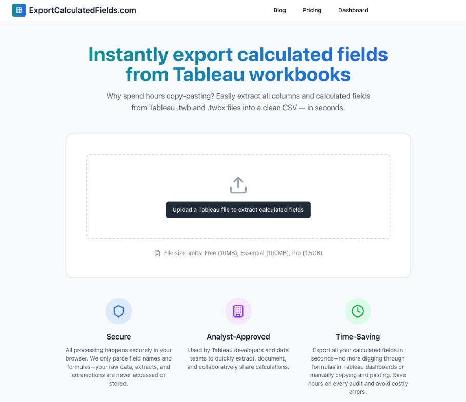 ExportCalculatedFields.com gallery image