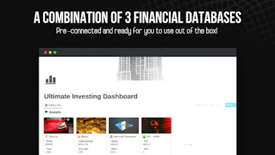 Ultimate Investing Dashboard gallery image