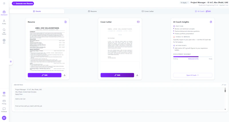 applyGOAT: 20k+users/80+countries/1month screenshot 2