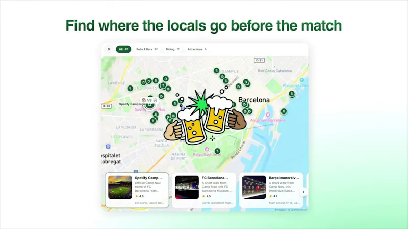 Football Finder screenshot 1 (video preview)