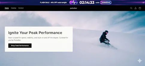 PulseBar Announcement Bars gallery image