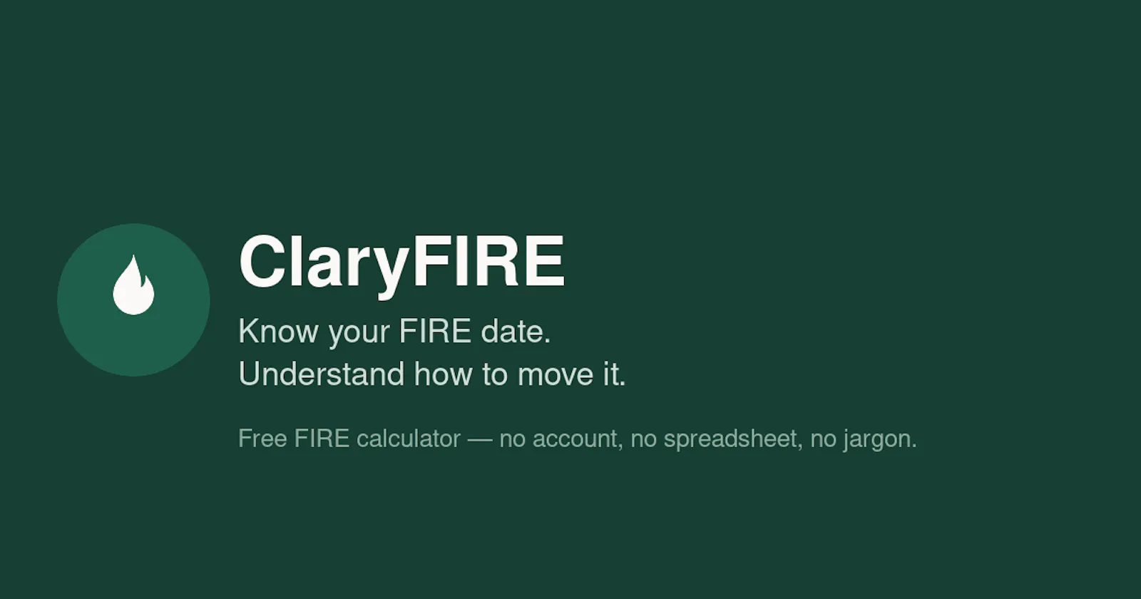 ClaryFIRE screenshot 1