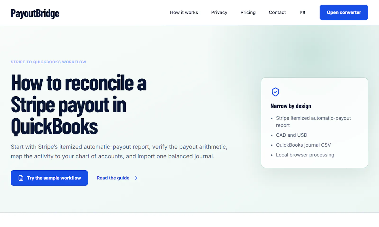 PayoutBridge screenshot 1