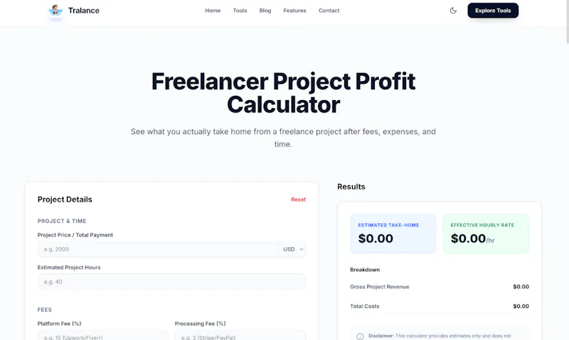 Tralance screenshot 5