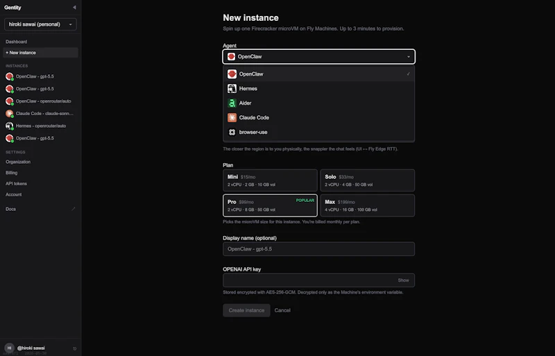 Gentity screenshot 3