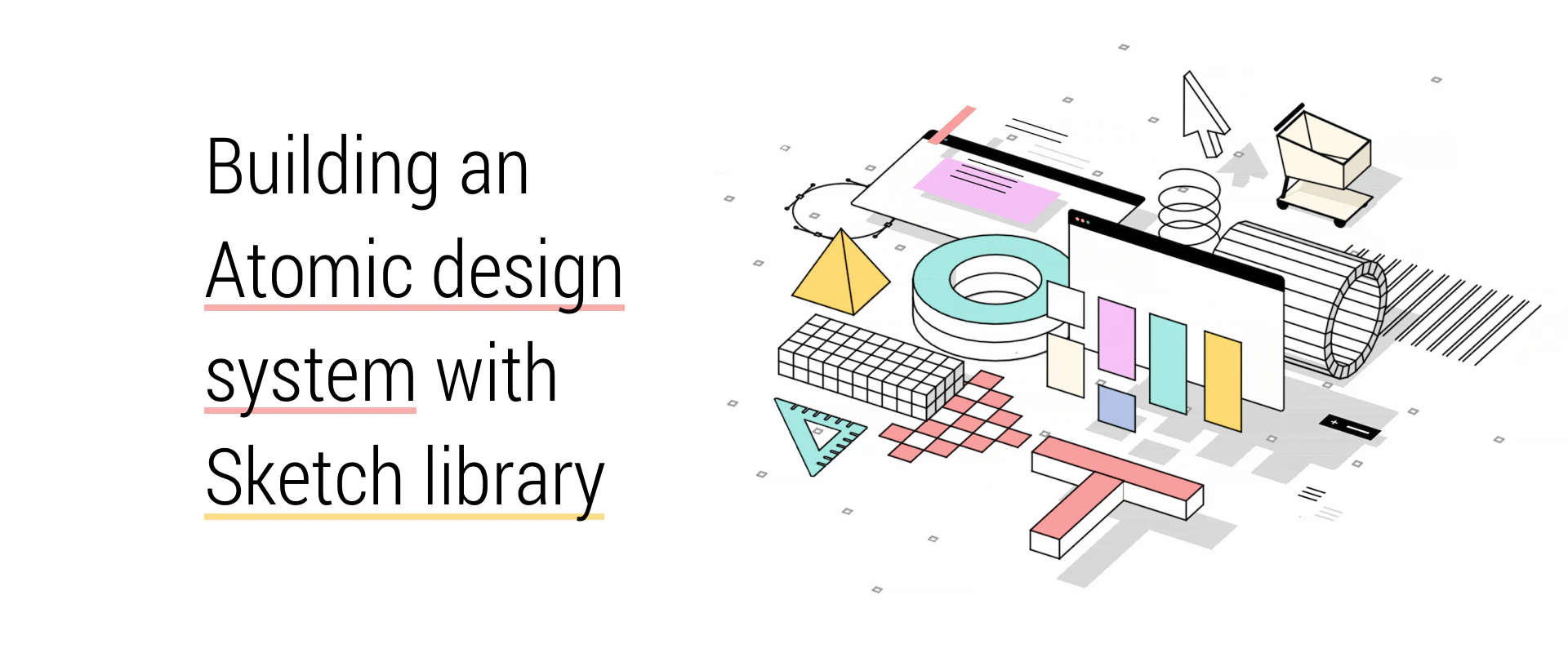 Atomic design system with Sketch libraries