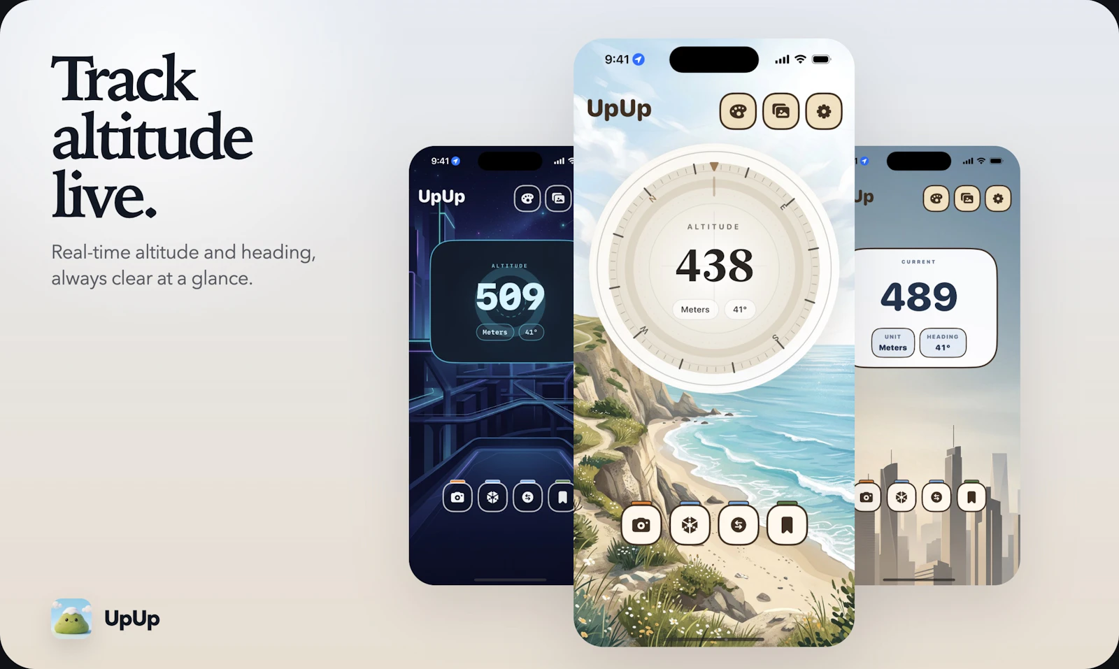 UpUp - Altitude Log Offline screenshot 1