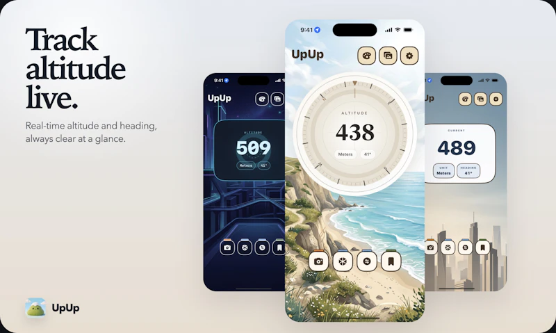 UpUp - Altitude Log Offline screenshot 1