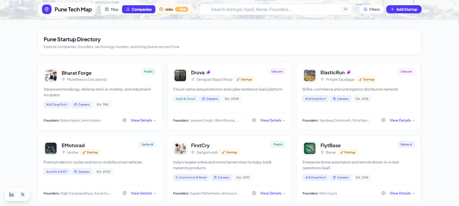 Pune Tech Map screenshot 3