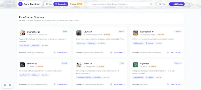 Pune Tech Map screenshot 3