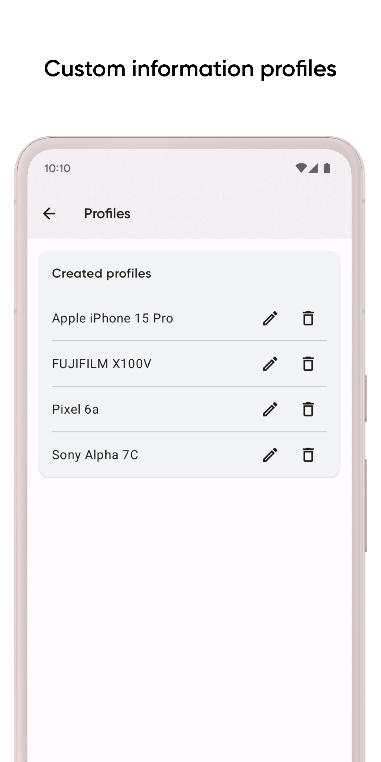Ortografia - Strumento finale per la gestione delle immagini EXIF ​​per Android media 7