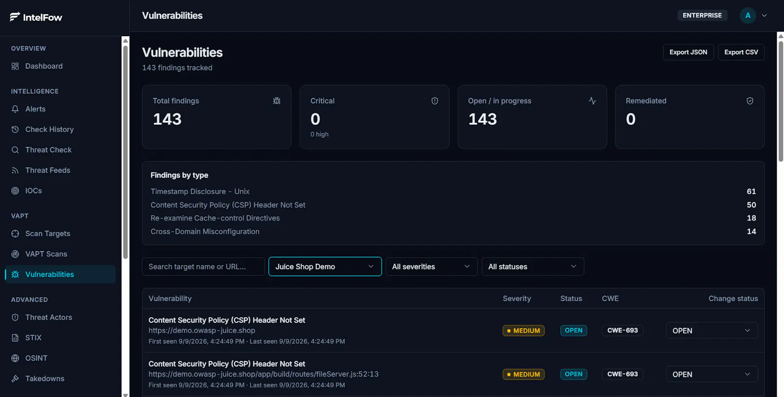 Intelfow screenshot 3