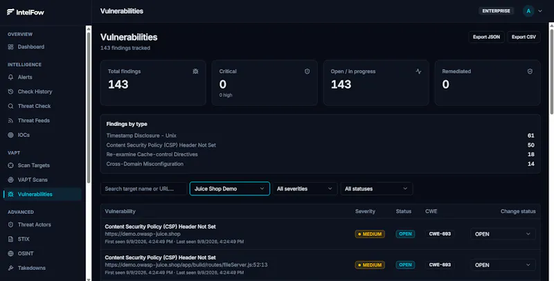 Intelfow screenshot 3