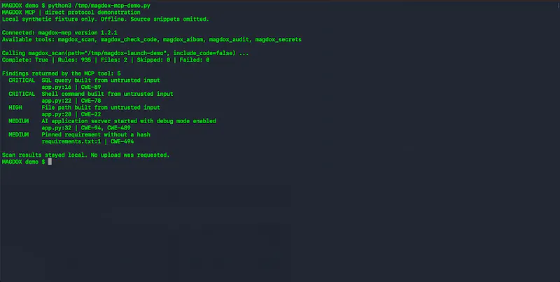 MAGDOX Code Security screenshot 5