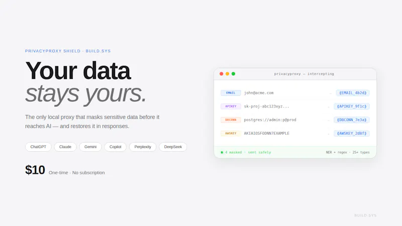 PrivacyProxy Shield screenshot 1