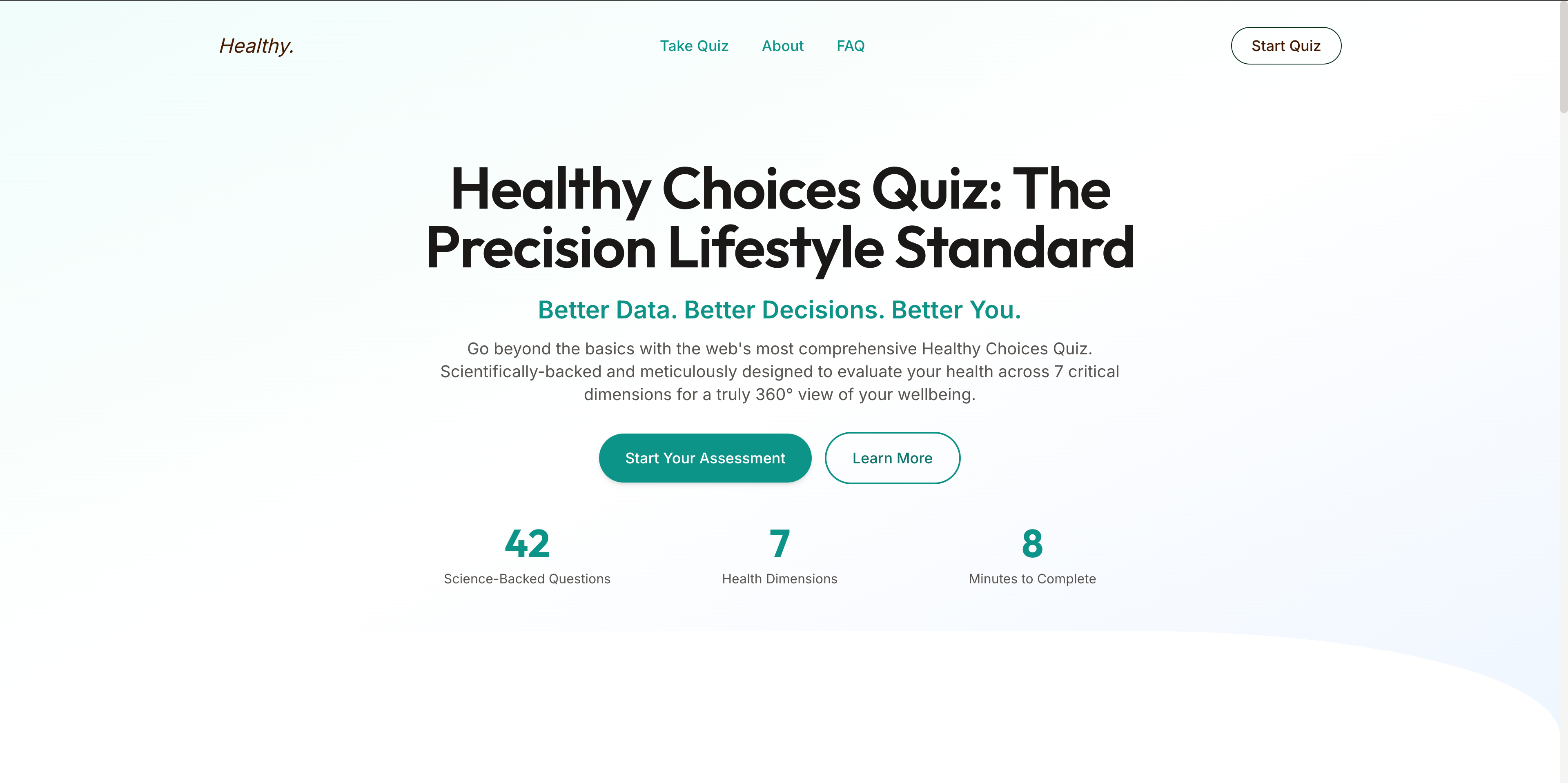 Healthy Choices Quiz gallery image