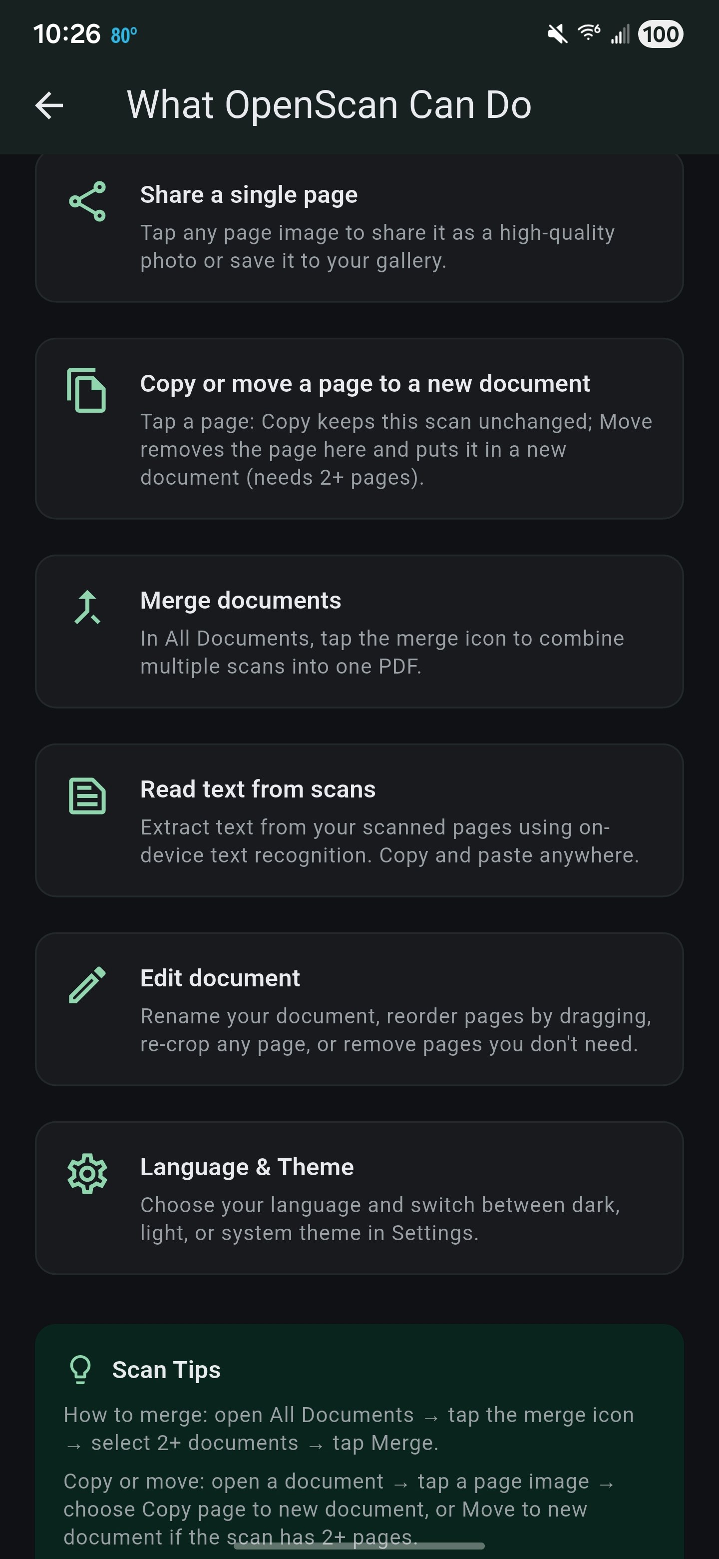 OpenScan gallery image