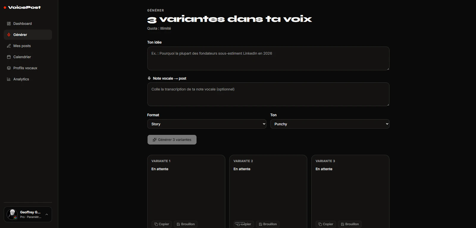 VoicePost AI screenshot 3