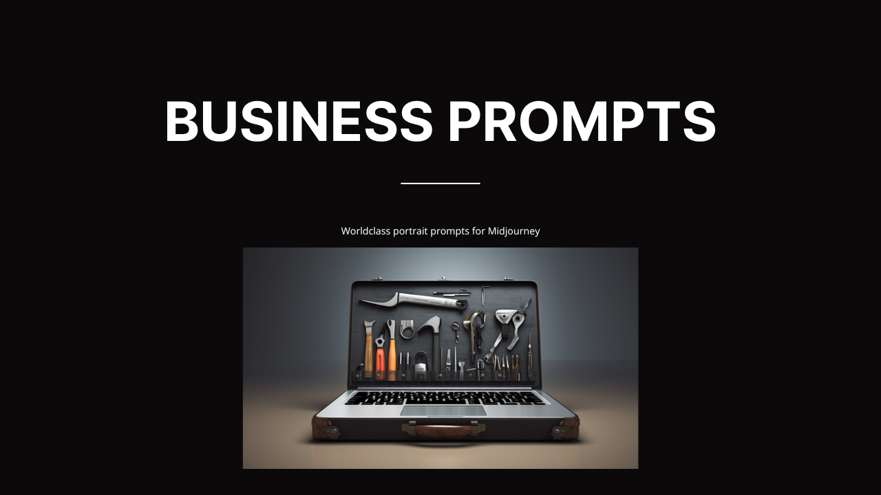 Midjourney - mais de 80 prompts de negócios media 1