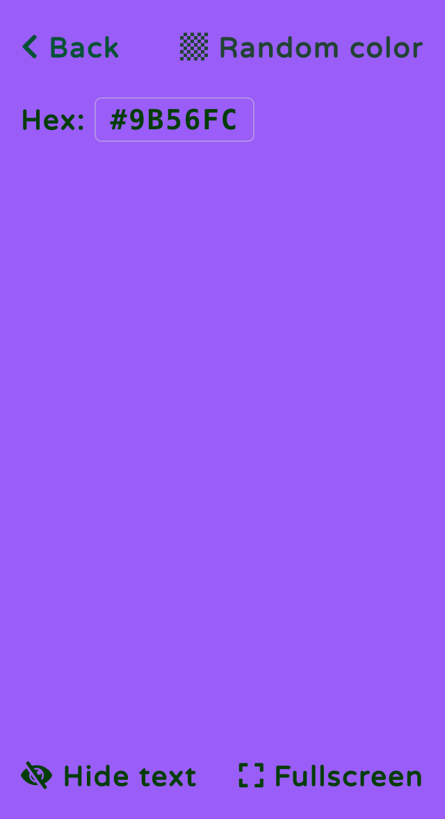 Full Screen Color Tester gallery image