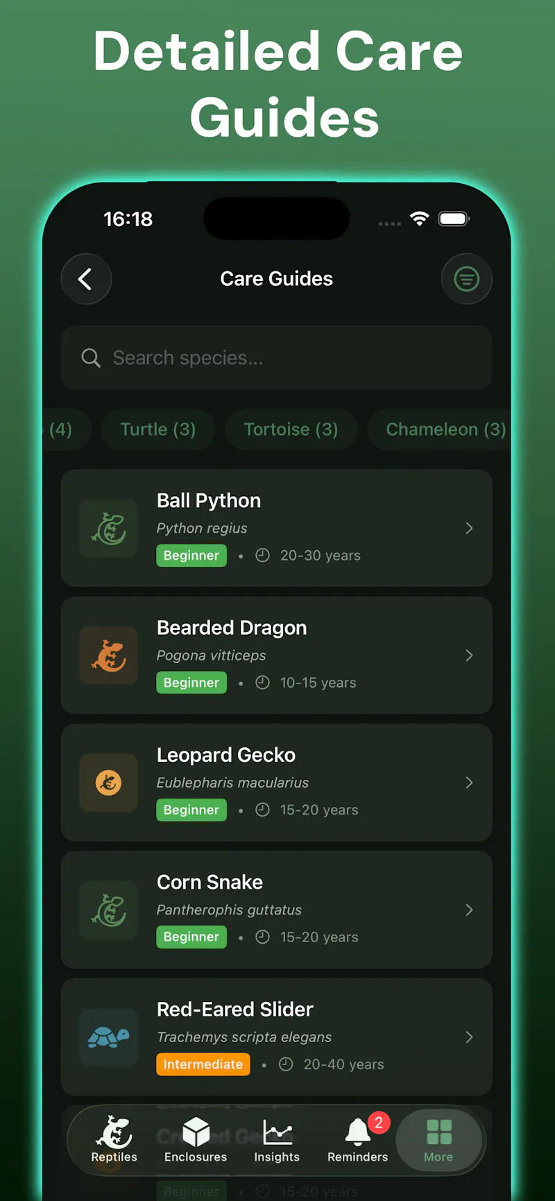 Exotic Reptile Care screenshot 10