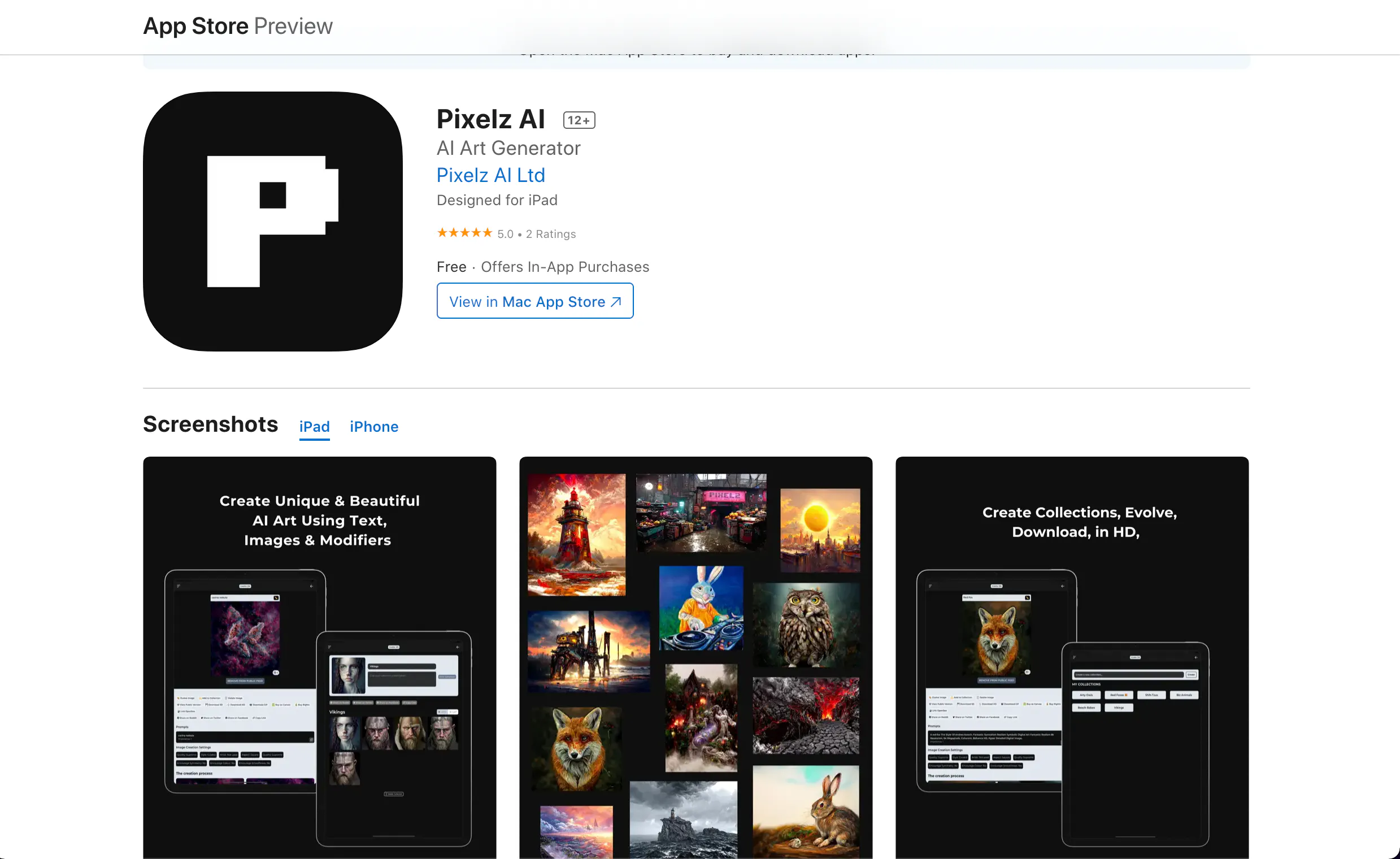 Pixelz AI gallery image