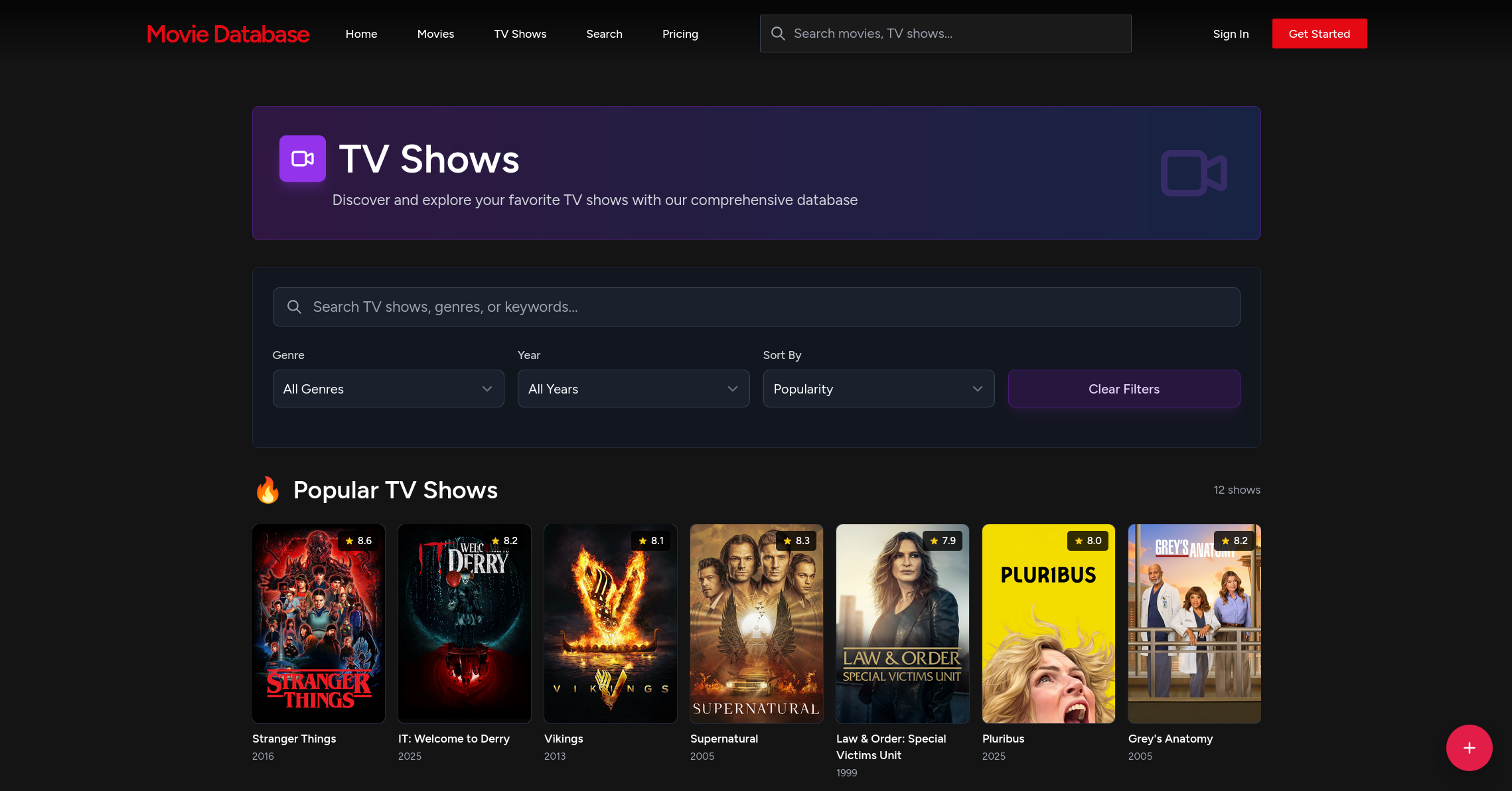 MDB - Movie & TV Show Database  gallery image