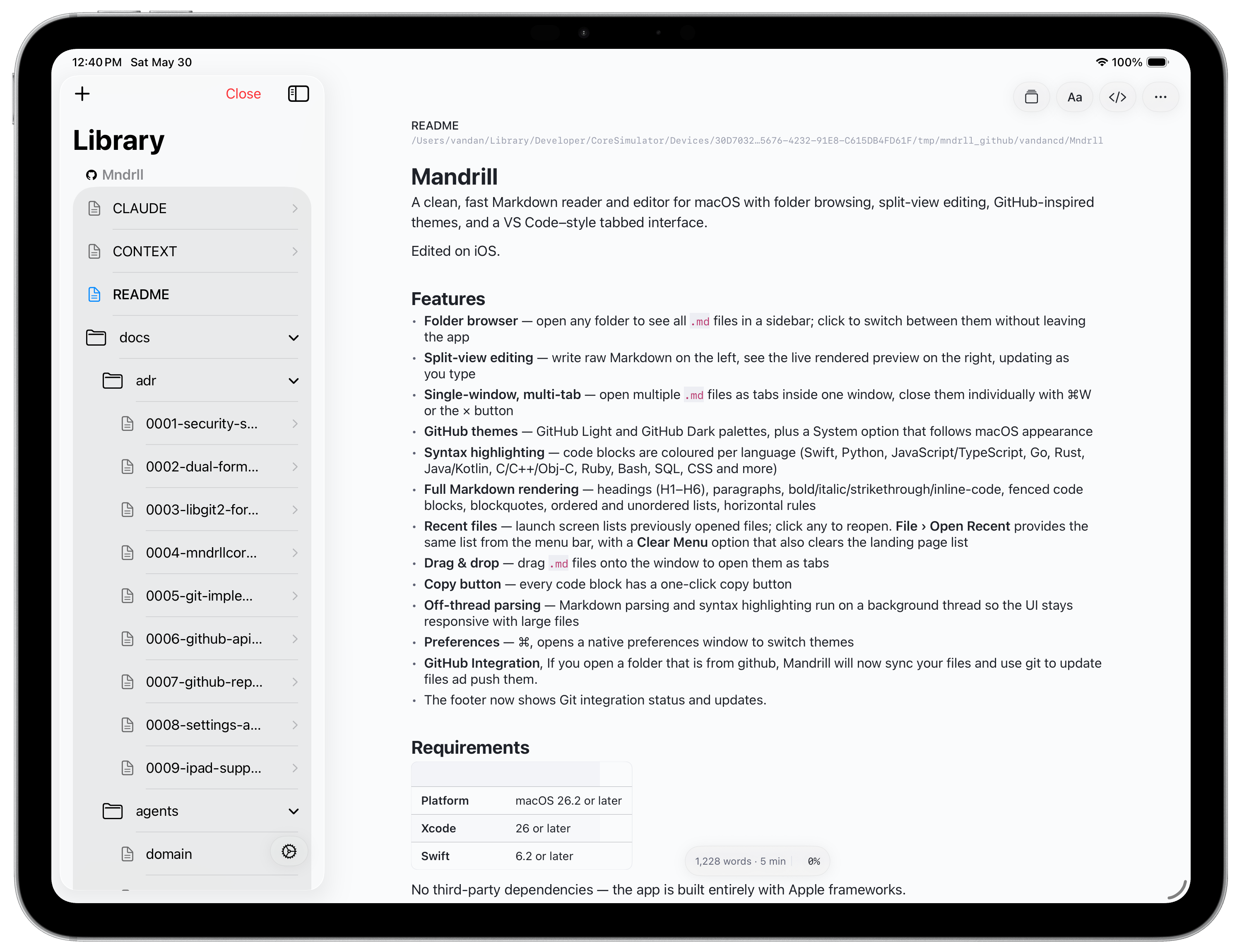 Mandrill  - Markdown Editor gallery image