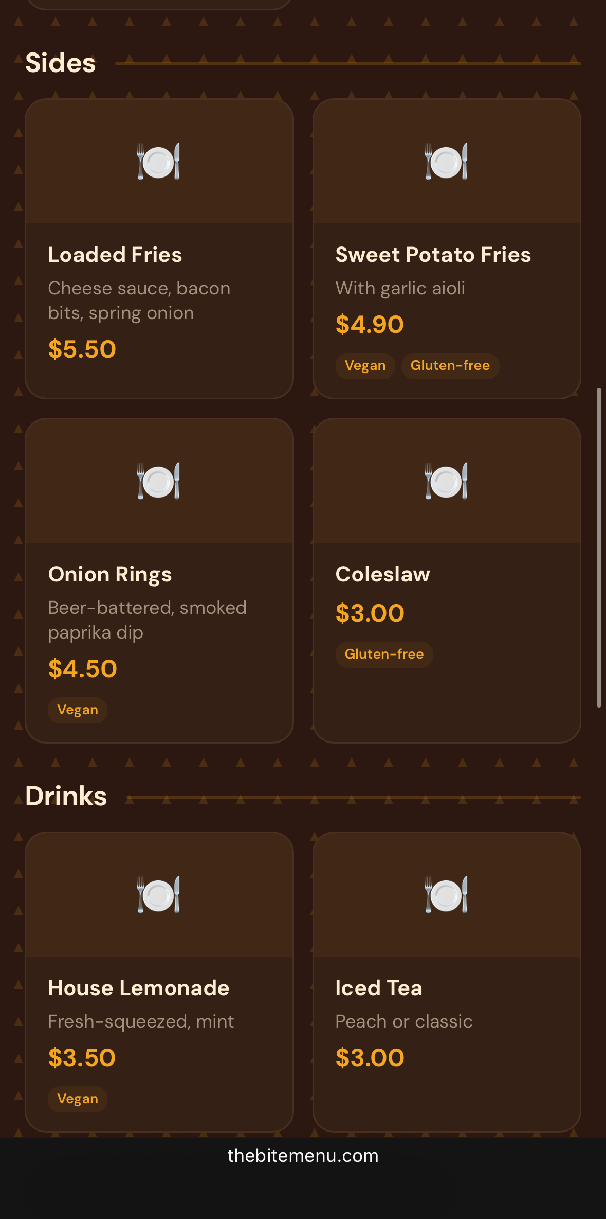 BiteMenu gallery image