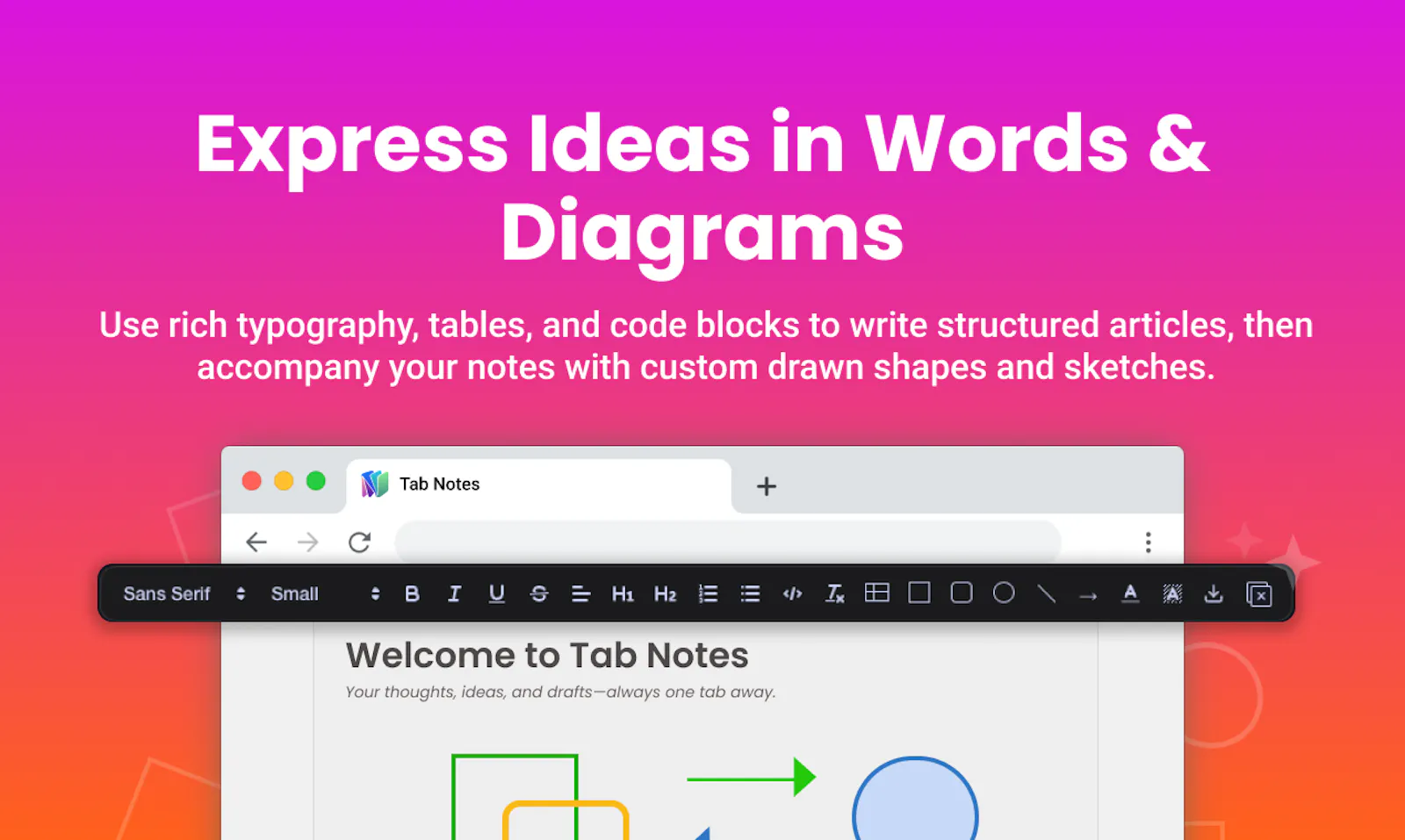 Tab Notes screenshot 3