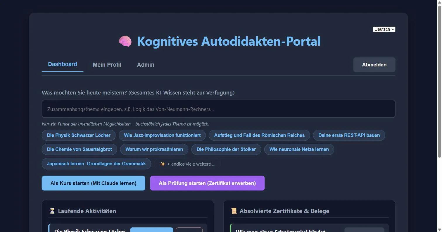 Cognitive Autodidact Portal gallery image
