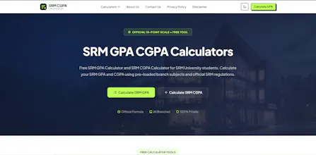 SRM CGPA Calculator gallery image