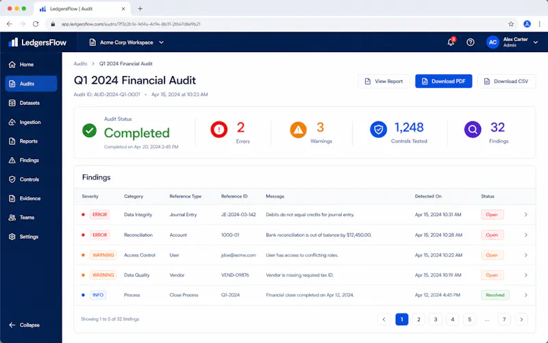 LedgersFlow screenshot 4