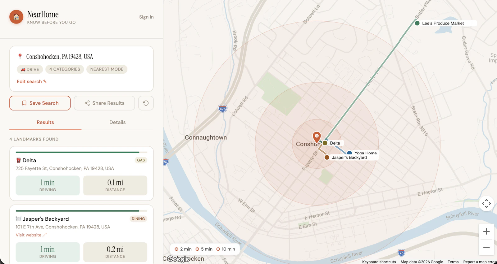 NearHome screenshot 1